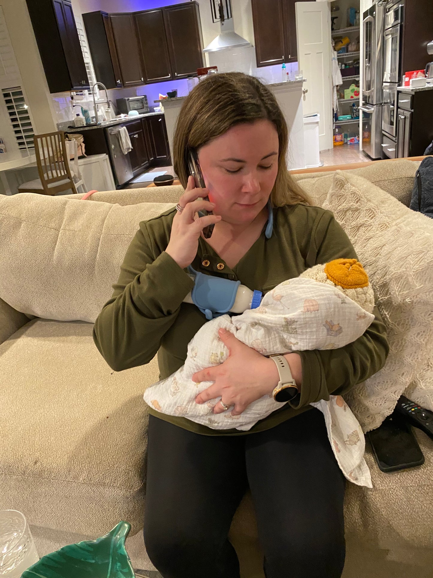 Canela Cane - Hands Free Bottle Feeding for Baby